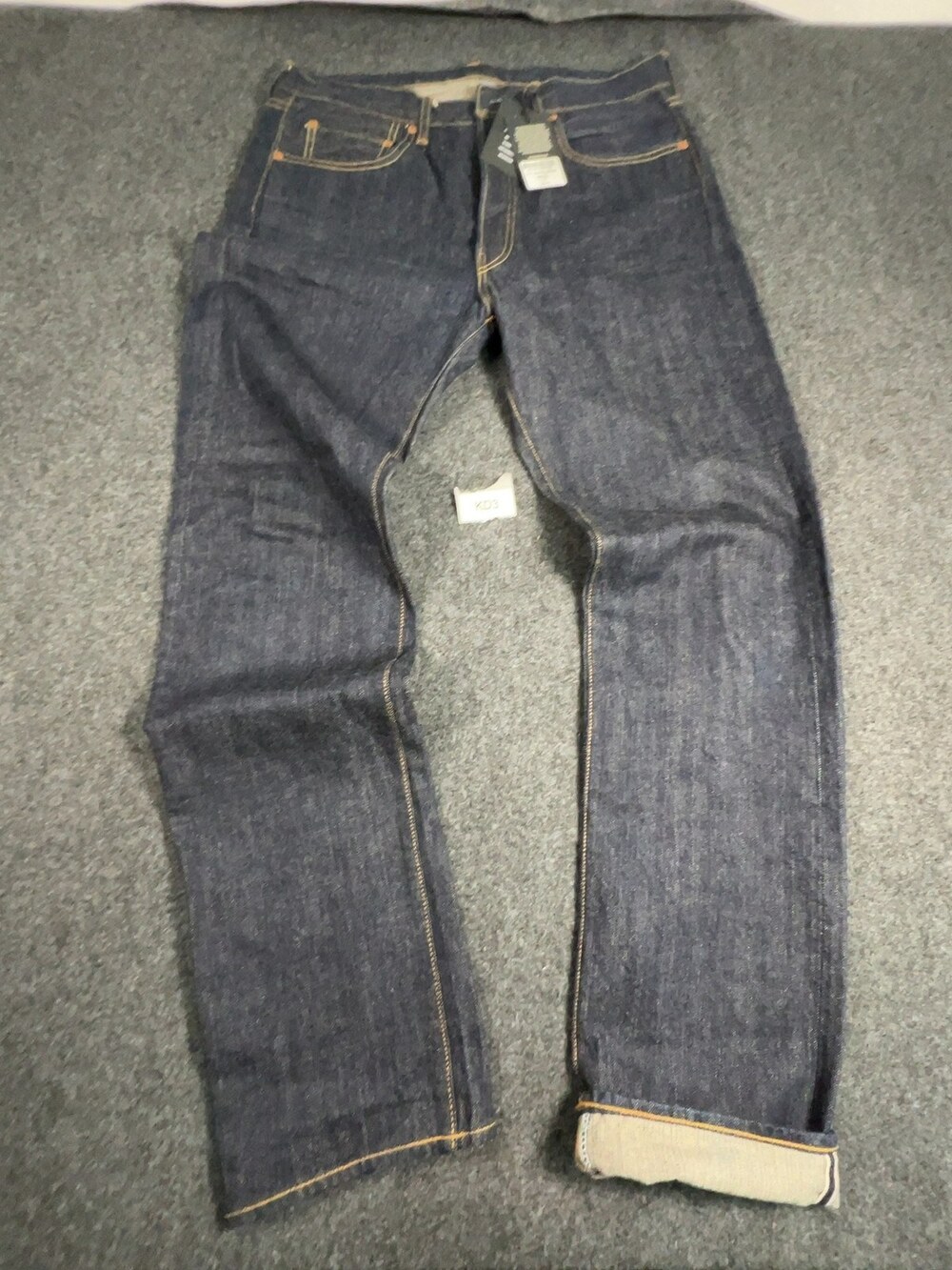 Buck Mason Japanese Selvedge Jeans Dark Wash Mens Sz 32 NWI Msrp228 [KD3]